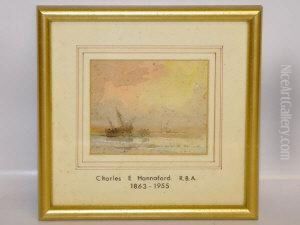 AShoreline With A Wreck