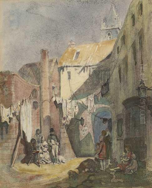 Street In Galway - view 1