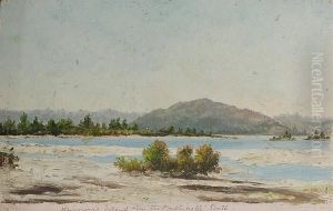 The Postmaster's Bath, Rotorua, New Zealand by Elinor May Constable