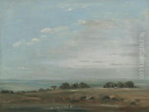 View Of Hampstead Heath by John Constable