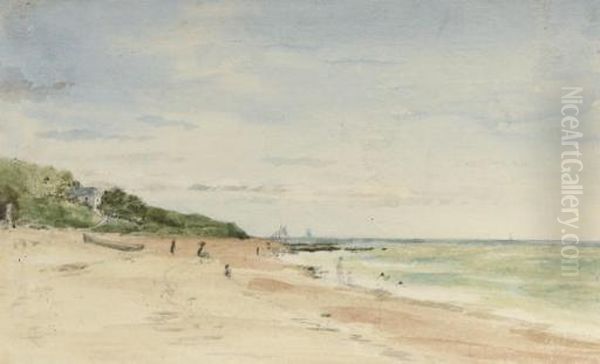 Life On A British Beach - view 1