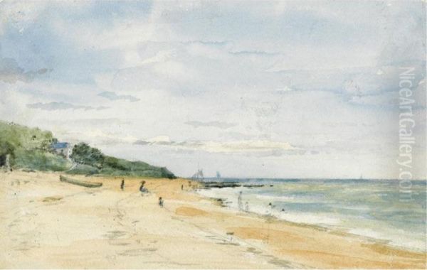 From The Collection Of The Late Michael Ingram
Figures On A Beach - view 1