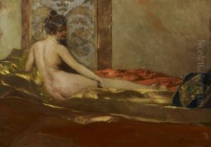 Odalisque by Benjamin Jean Joseph Constant