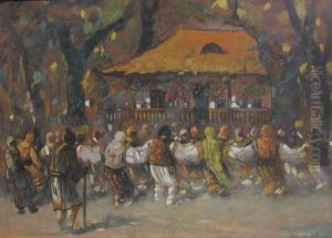 Round Dance by Pan Constanta