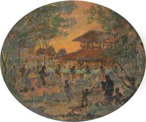 The Round Dance From The Pub by Pan Constanta