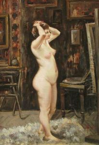 Nud Inatelier by Jean Constantin Buiuk