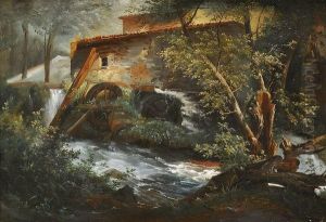 Le Moulin by Jean Antoine Constantin D'Aix
