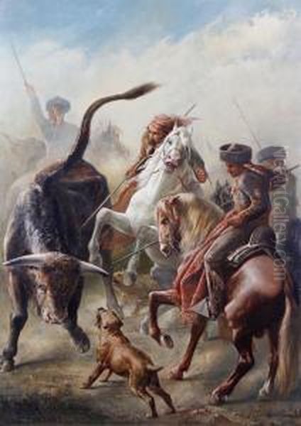 The Bull Fighters - view 1
