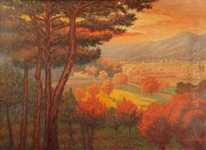 Soiree D'automne Sur La Vallee