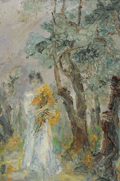 Figura In Un Bosco - view 1