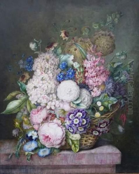 Bouquet De Roses, Flox, Liserons - view 1