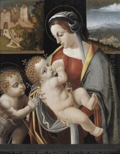 Madonna And Child With The Infant St. John