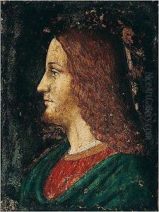 A Study Of The Head Of Christ, In Profile