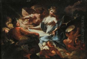 Allegoria Dellafortezza by Francesco Conti