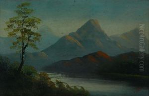 River Landscape by Cook