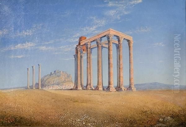 The Temple Of Olympeus Zeus - view 1