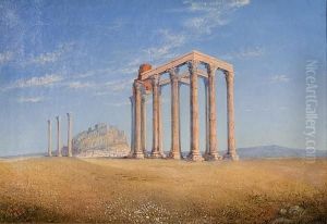 The Temple Of Olympeus Zeus by Henry Cook