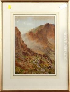 Mountainous Loch View by Isaac Cooke