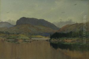 A Lake District Scene by Isaac Cooke