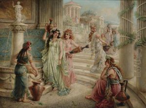 At The Well by Diana Coomans