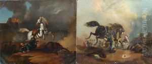 Battle Scenes by Abraham Cooper