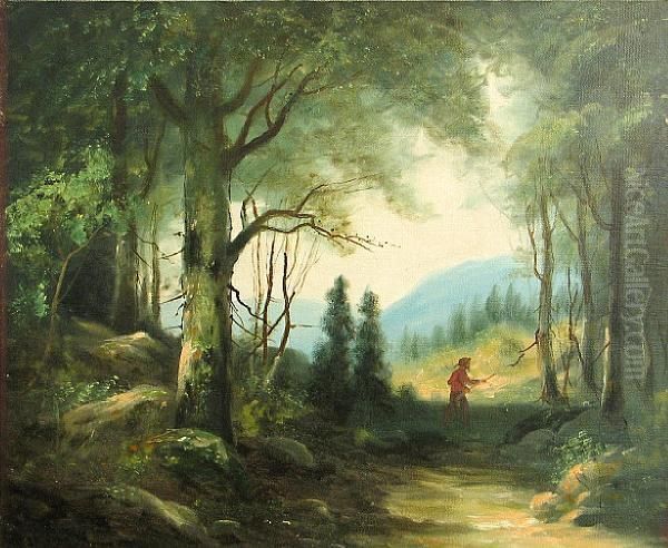 Hunter In A Forest - view 1