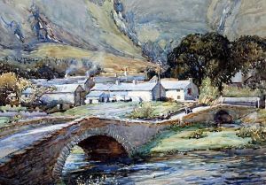 Grange In Borrowdale by Alfred Heaton Cooper