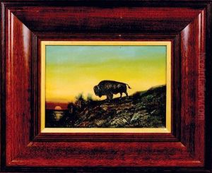 Lone Buffalo by Astley David Middleton Cooper