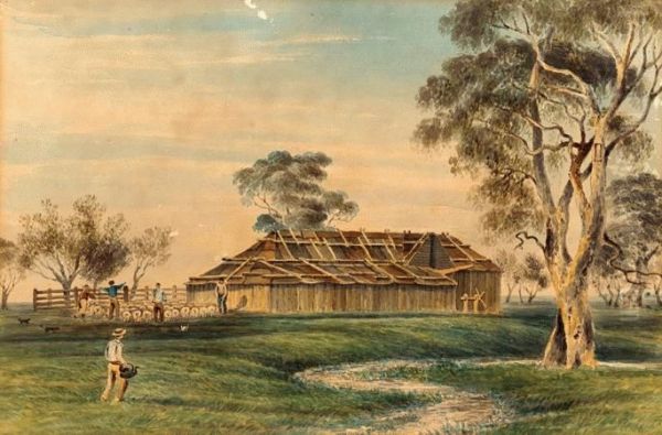 Four Watercolours Depicting Challicum, Victoria - view 1