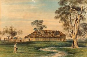 Four Watercolours Depicting Challicum, Victoria by Duncan Elphinstone Cooper