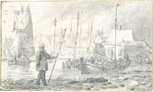 View On The Ij In Amsterdam