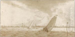 Boats On Stormy Water, Amsterdam Beyond