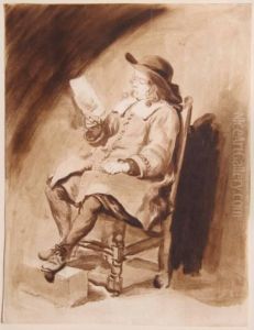 Title: Young Man Reading by Jurian Cootwyck
