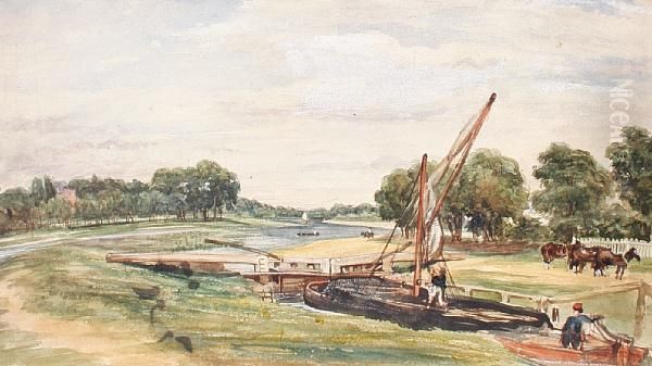 River With Lock - view 1