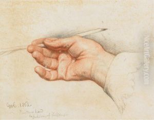 Puritan""""s Hand Expulsion Of Fellows by Charles West Cope