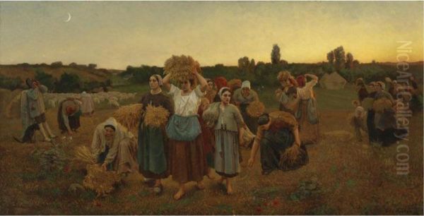 The Gleaners (after Jules Breton) - view 1