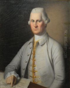 Portrait Of A Gentlemansaid To Be Captain Benjamin Beale Of Quincy, Massachusetts by John Singleton Copley