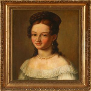 Portrait Of Laurasusanne Storch, Nee Baggesen