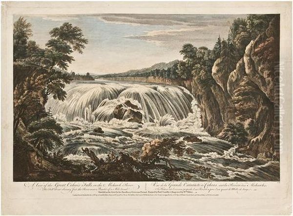 A View Of The Great Cohoes Falls - view 1