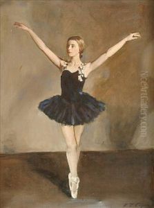 T. Copnall Portrait Of Aballerina
