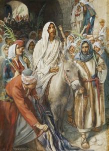 Christ's Entry Into Jerusalem by Harold Copping