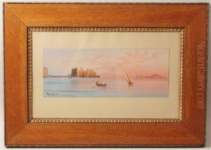 Sonnenuntergang Vor Neapel by Antonio Coppola