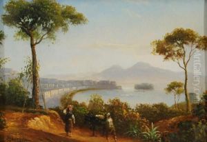Veduta Del Golfo Di Napoli by Antonio Coppola