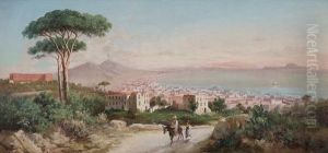 Veduta Del Golfo Di Napoli