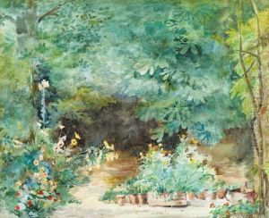 The Garden At Bedford Square by Elizabeth Corbet-Yeats