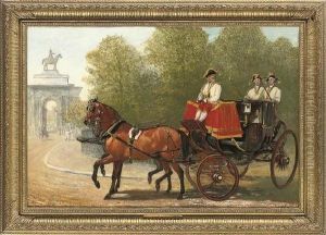 Returning From Her Majesty's Drawing-room, Hyde Park Corner