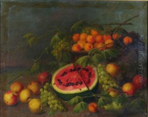 Bodegon Con Sandia Y Frutas