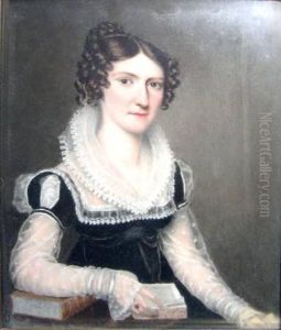 Portrait Of Harriet Bainbrigge by William the Elder Corden