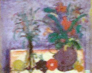 Nature Morte Aux Fruits Et Aux Fleurs