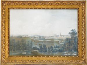 Utsikt Mot Safstaholms Slott Och Vingakers Kyrka